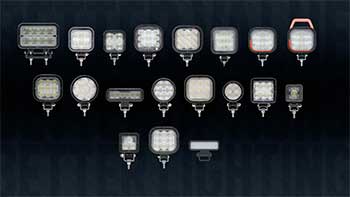 LED Wide Angle Work Lights